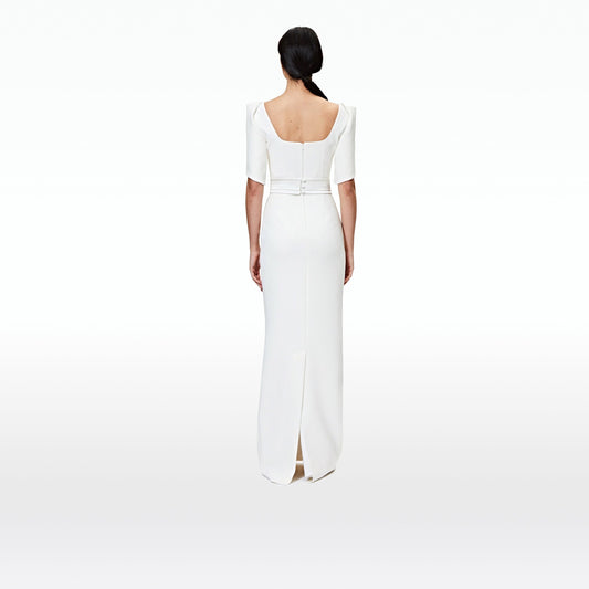 Dara Ivory Long Dress