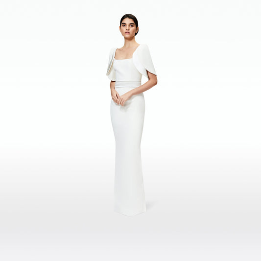 Dara Ivory Long Dress