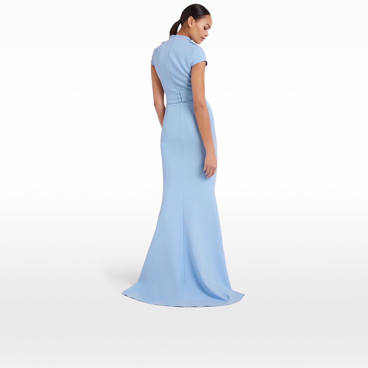 Rubena Soft Sky Long Dress