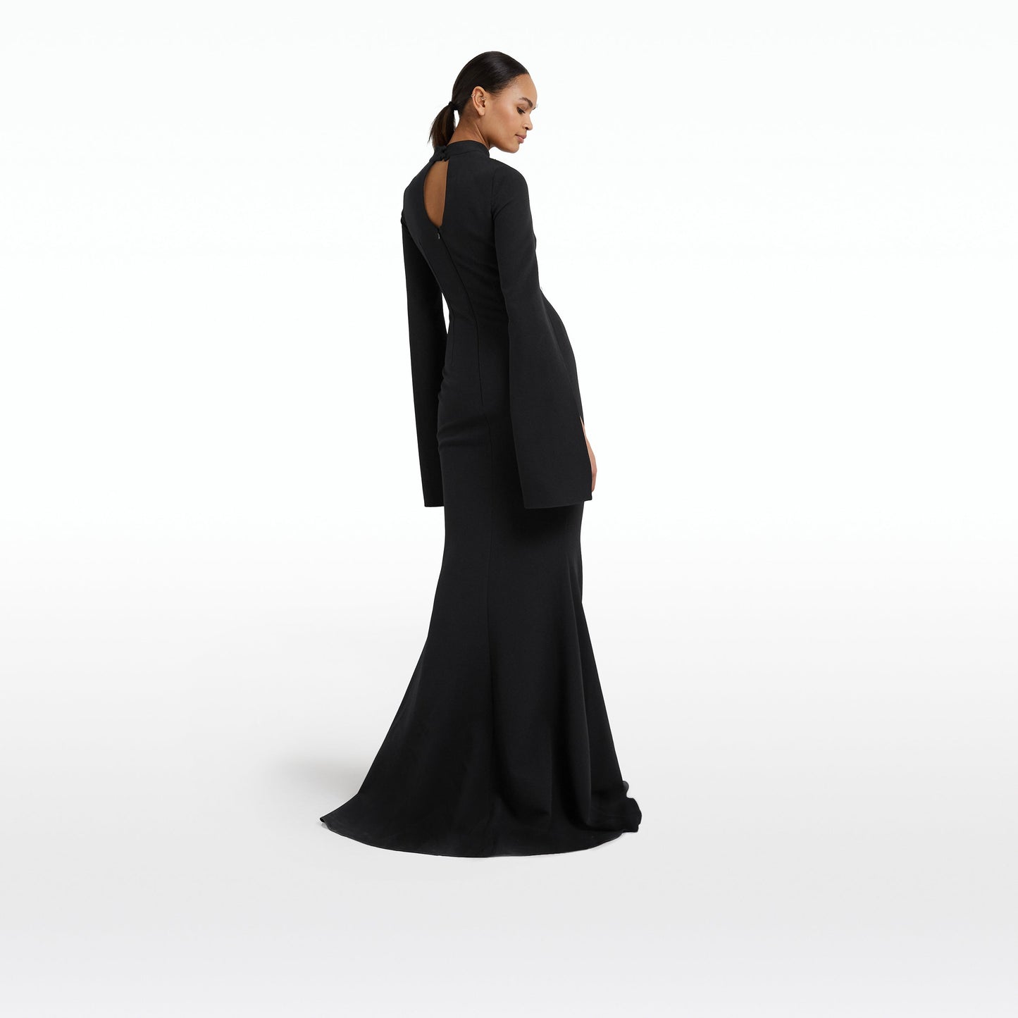Anouk Black Long Dress