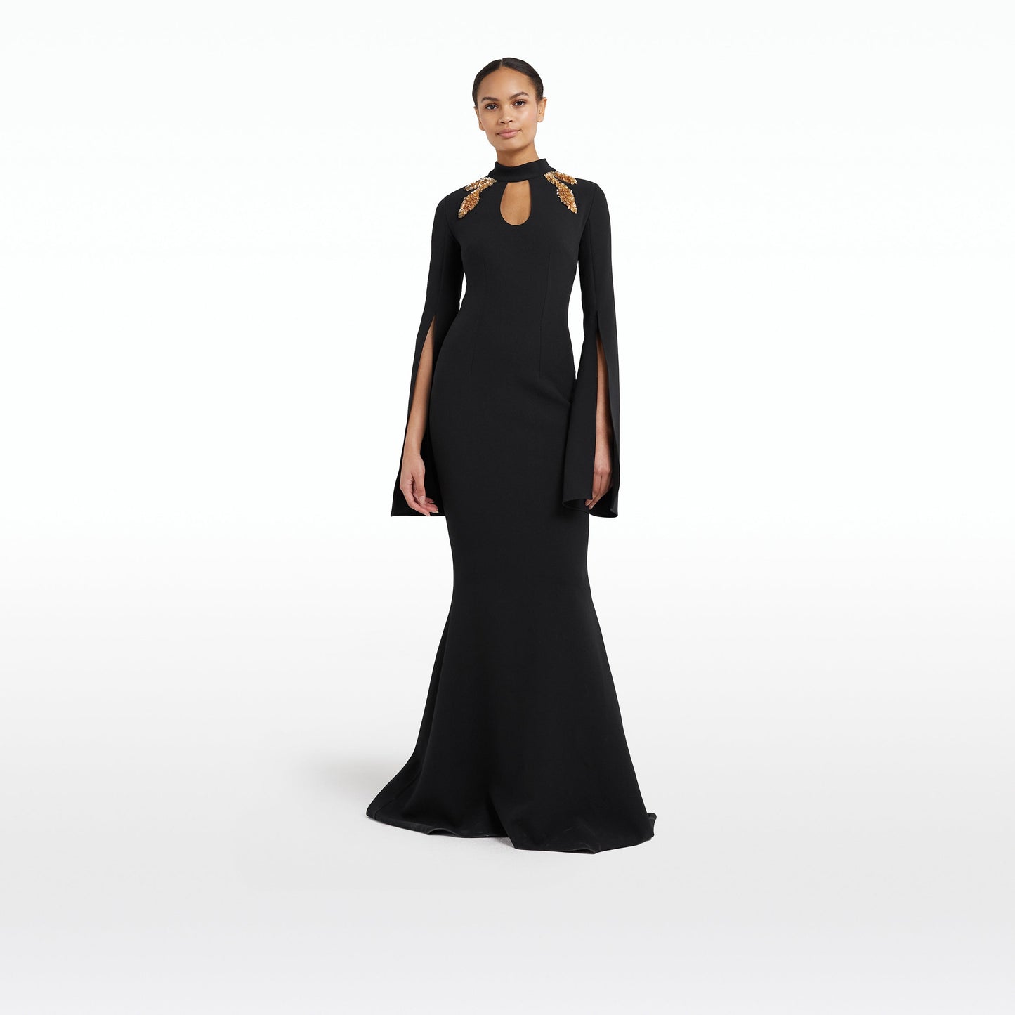 Anouk Black Long Dress
