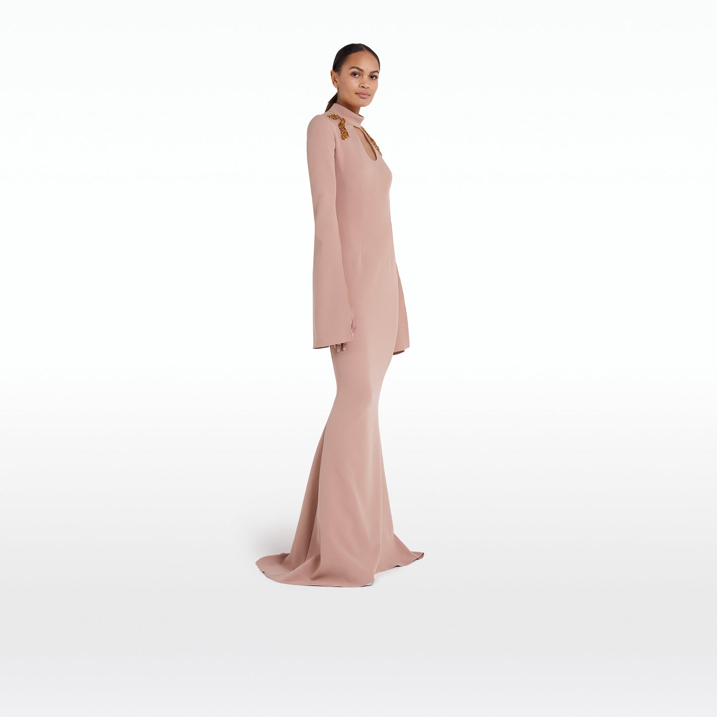 Anouk Dusty Pink Long Dress