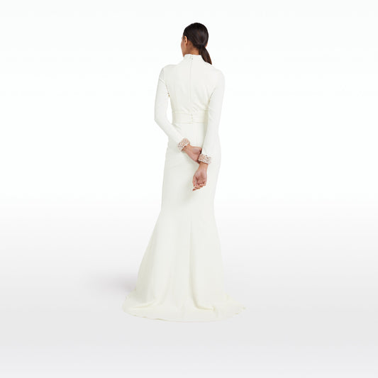 Kamala Ivory Long Dress