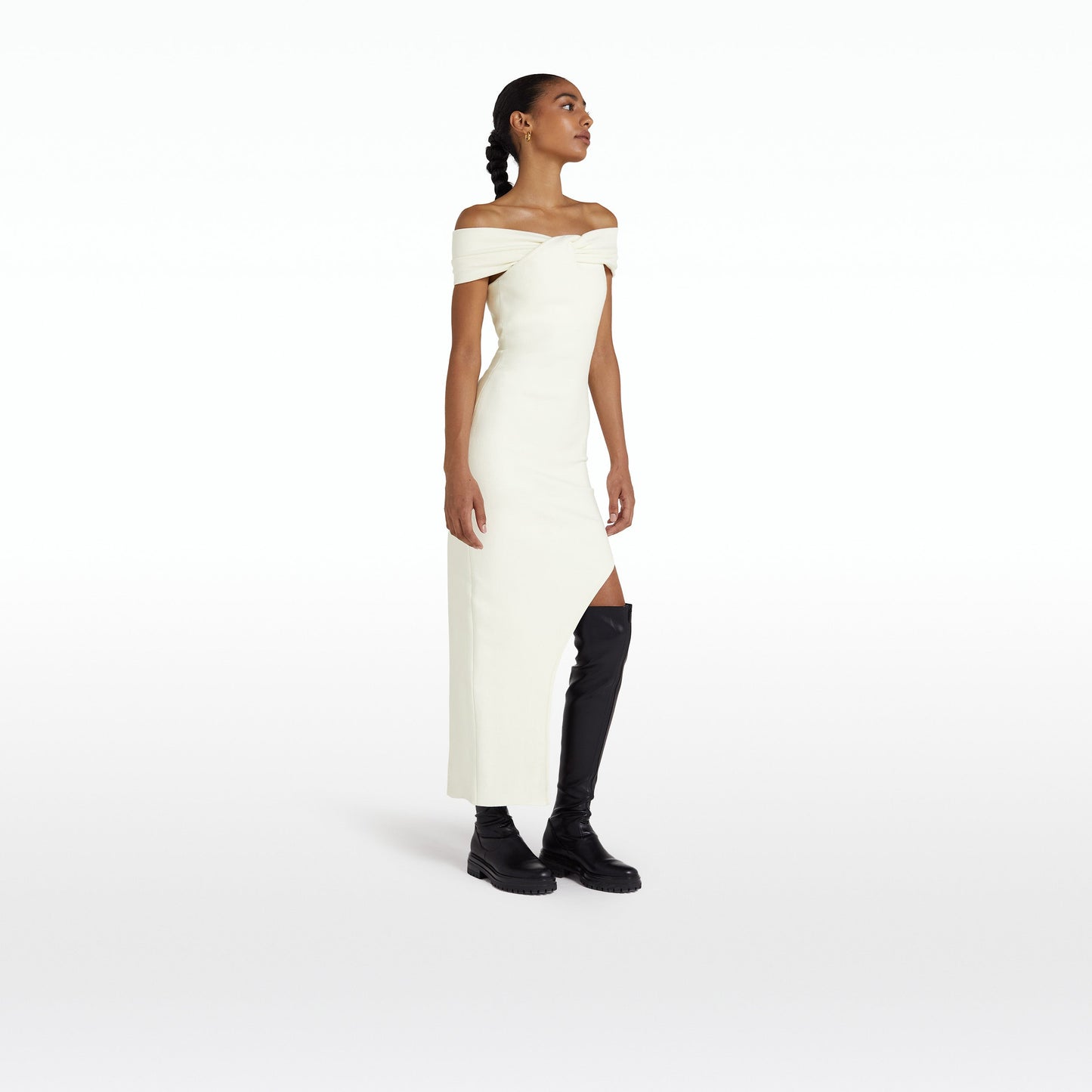Nouvia Short Dress In Ivory