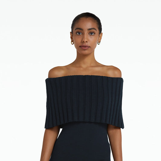 Risette Navy Knit Dress