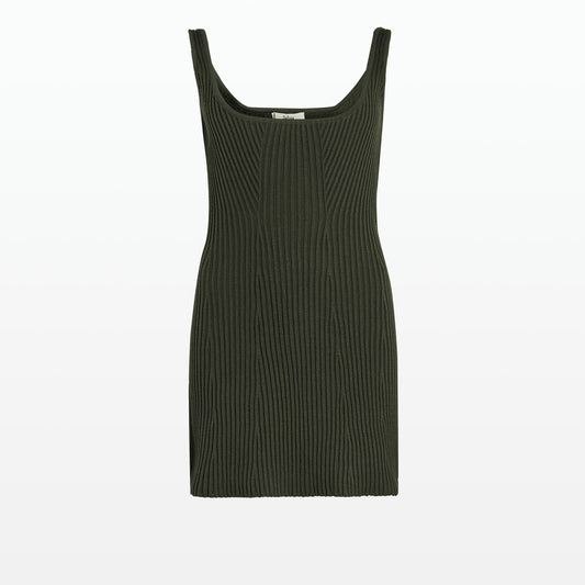 Cindy Seaweed Knit Dress