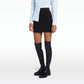 Benoite Navy Knit Skirt
