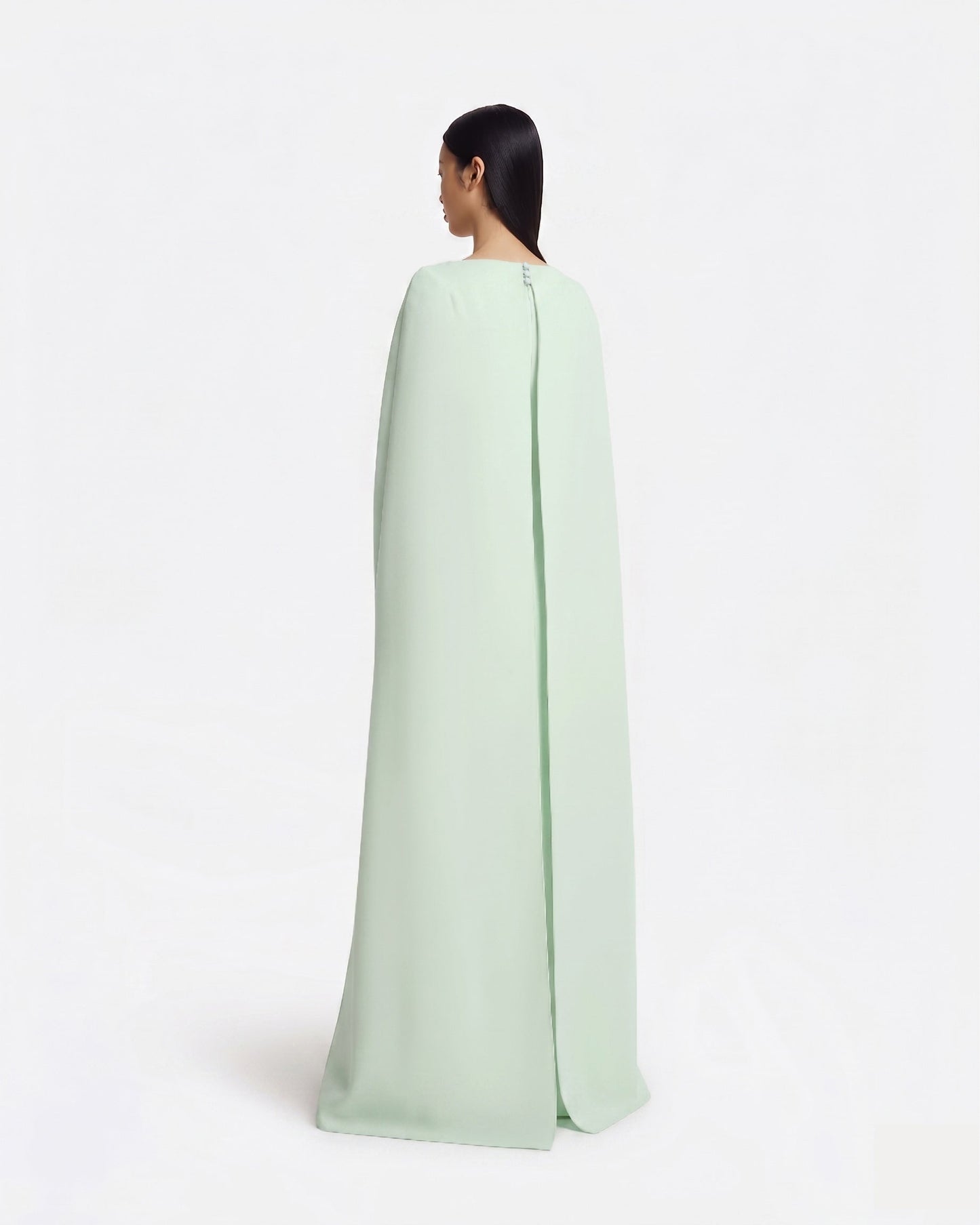 Yuna Long Dress in Lychee with Silver