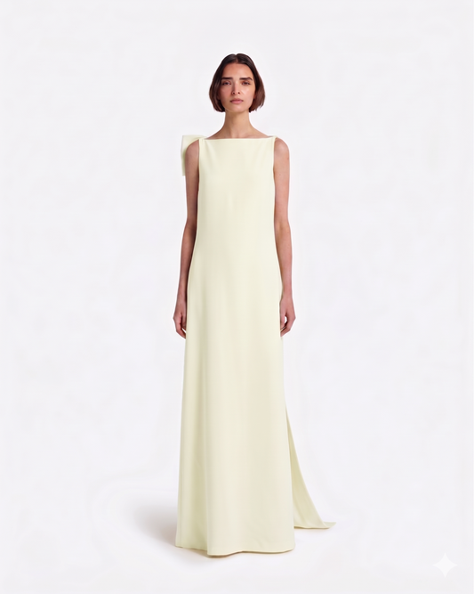 Mallory Long Dress in Sorbet