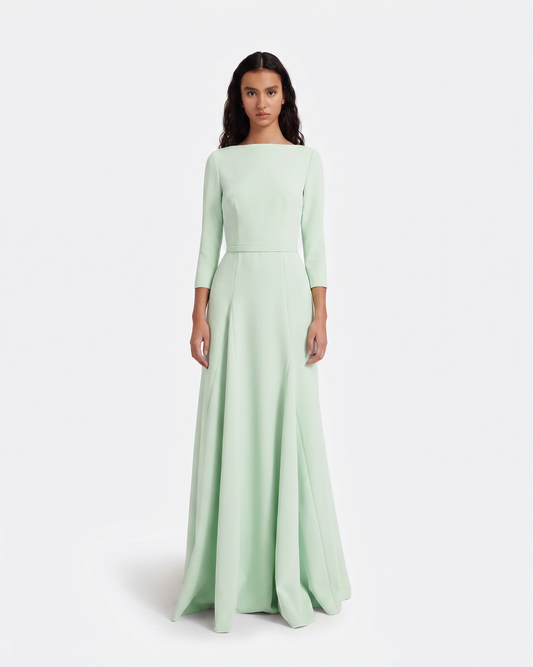 Long Dresses tagged "Color_Green" Maison Safiyaa USA Long Dresses tagged "Color_Green" Maison Safiyaa USA