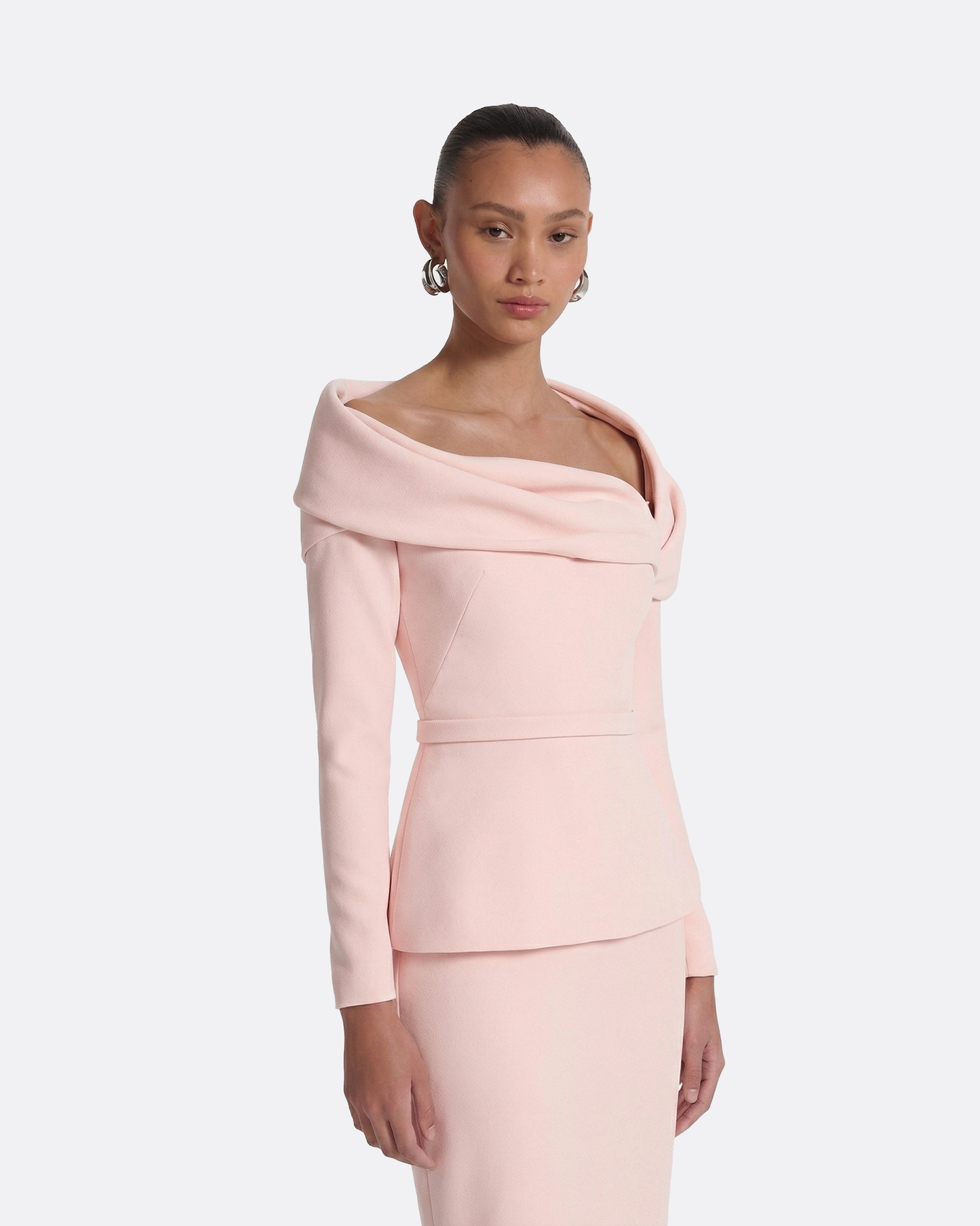 Andra Pale Pink Long Dress