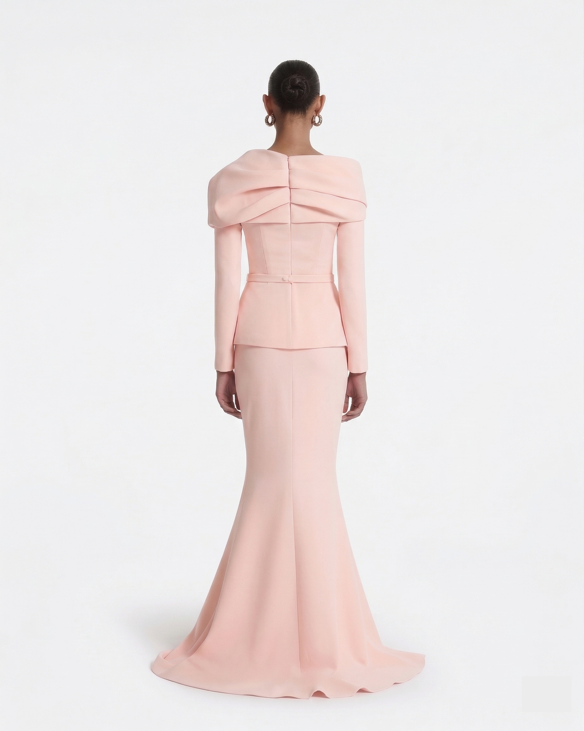 Andra Pale Pink Long Dress