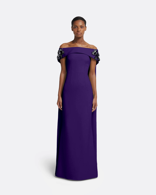 Arabella Harness With Soshin Dress in Pansy