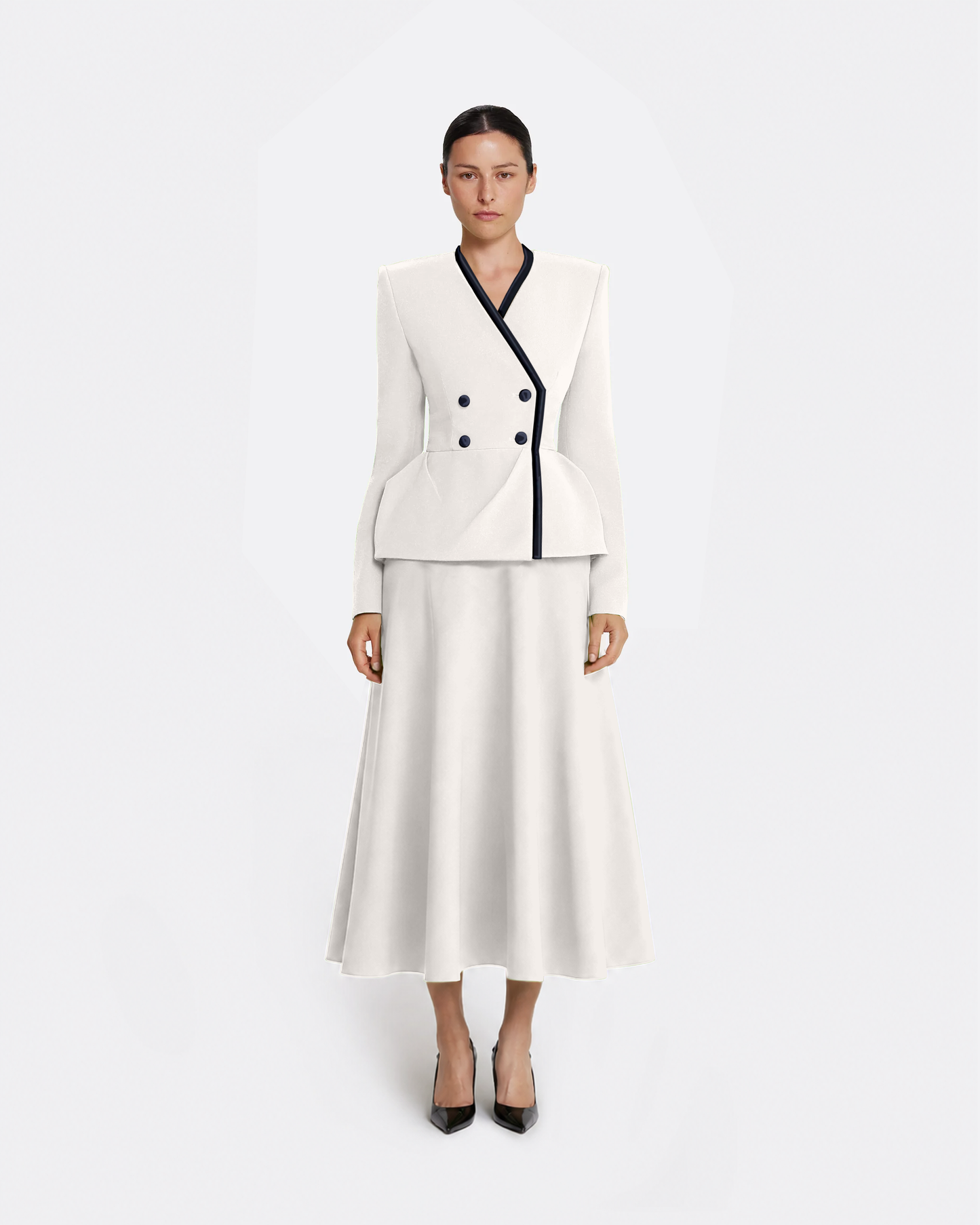Miwa Skirt in Ivory