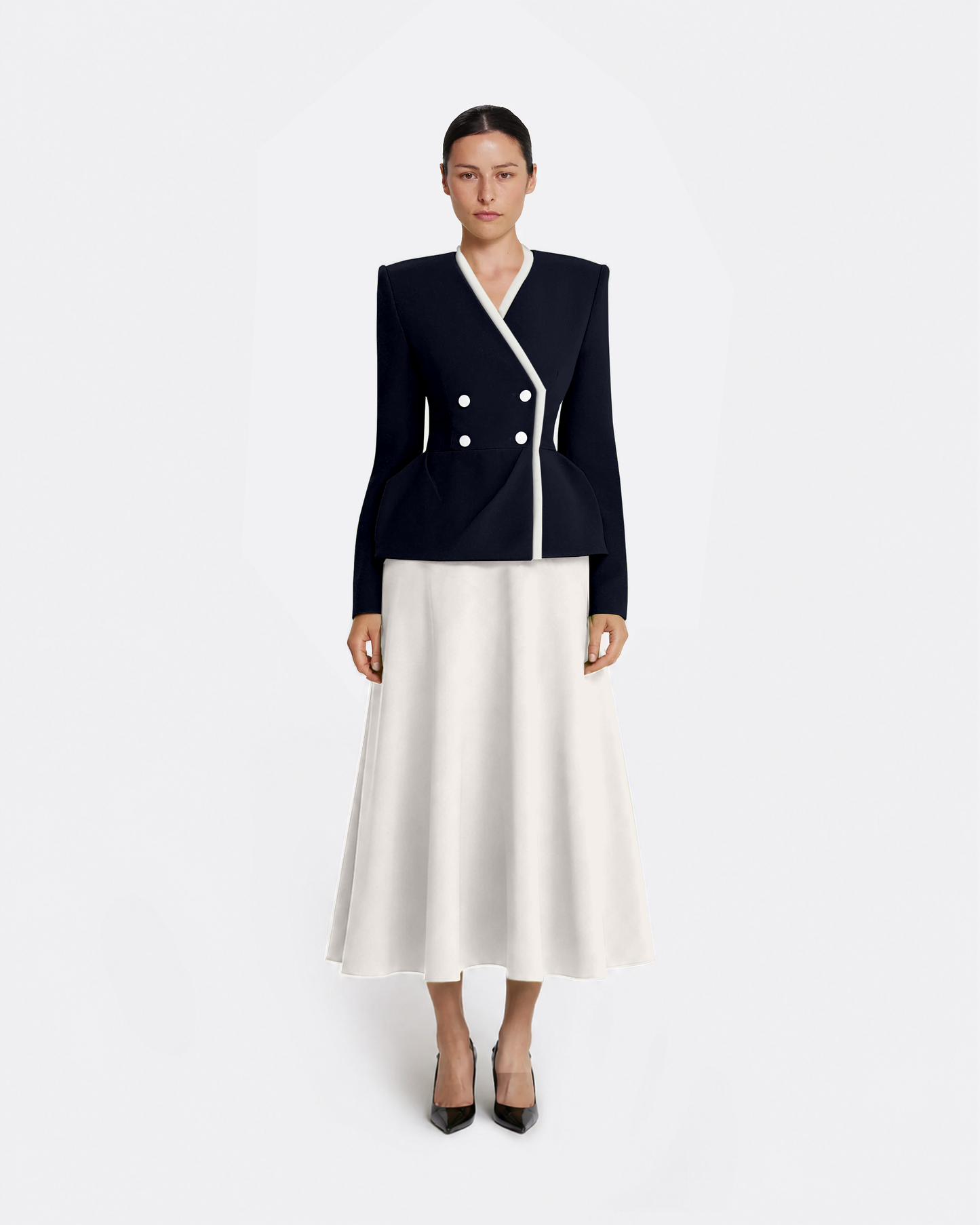 Miwa Skirt in Ivory