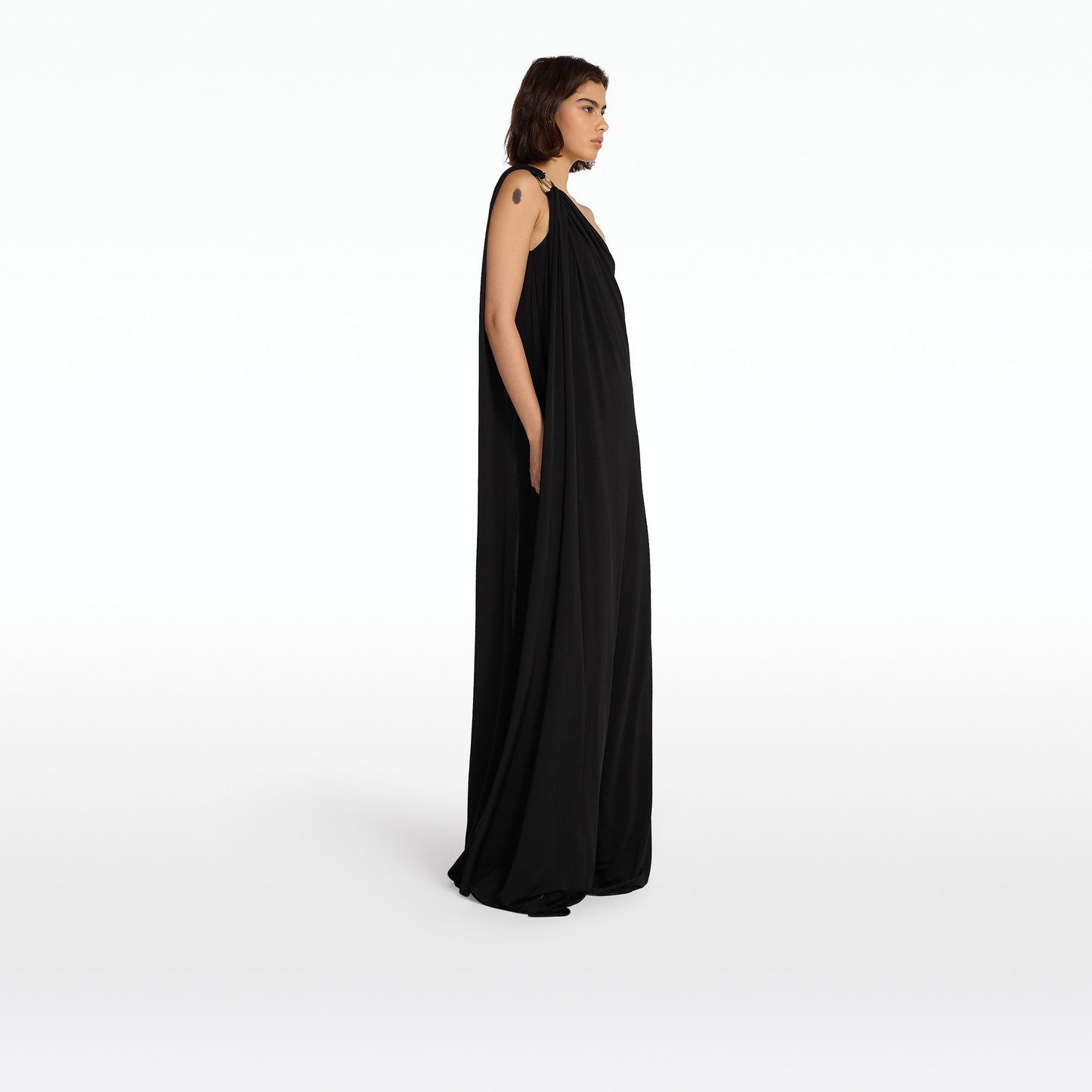 Lina Black Long Dress