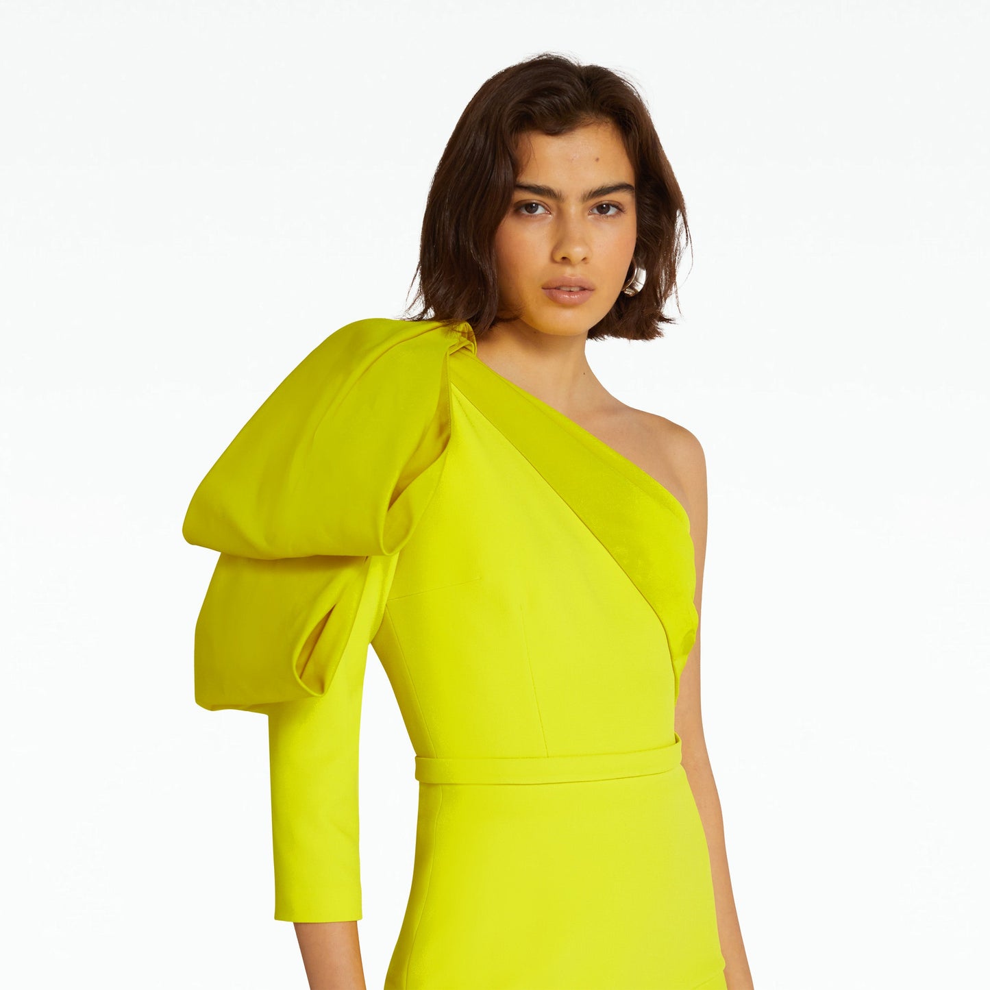 Alya Chartreuse Top