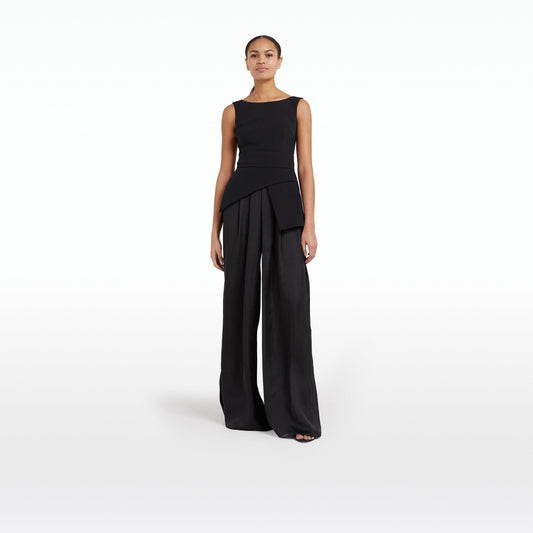 Flavia Black Jumpsuit