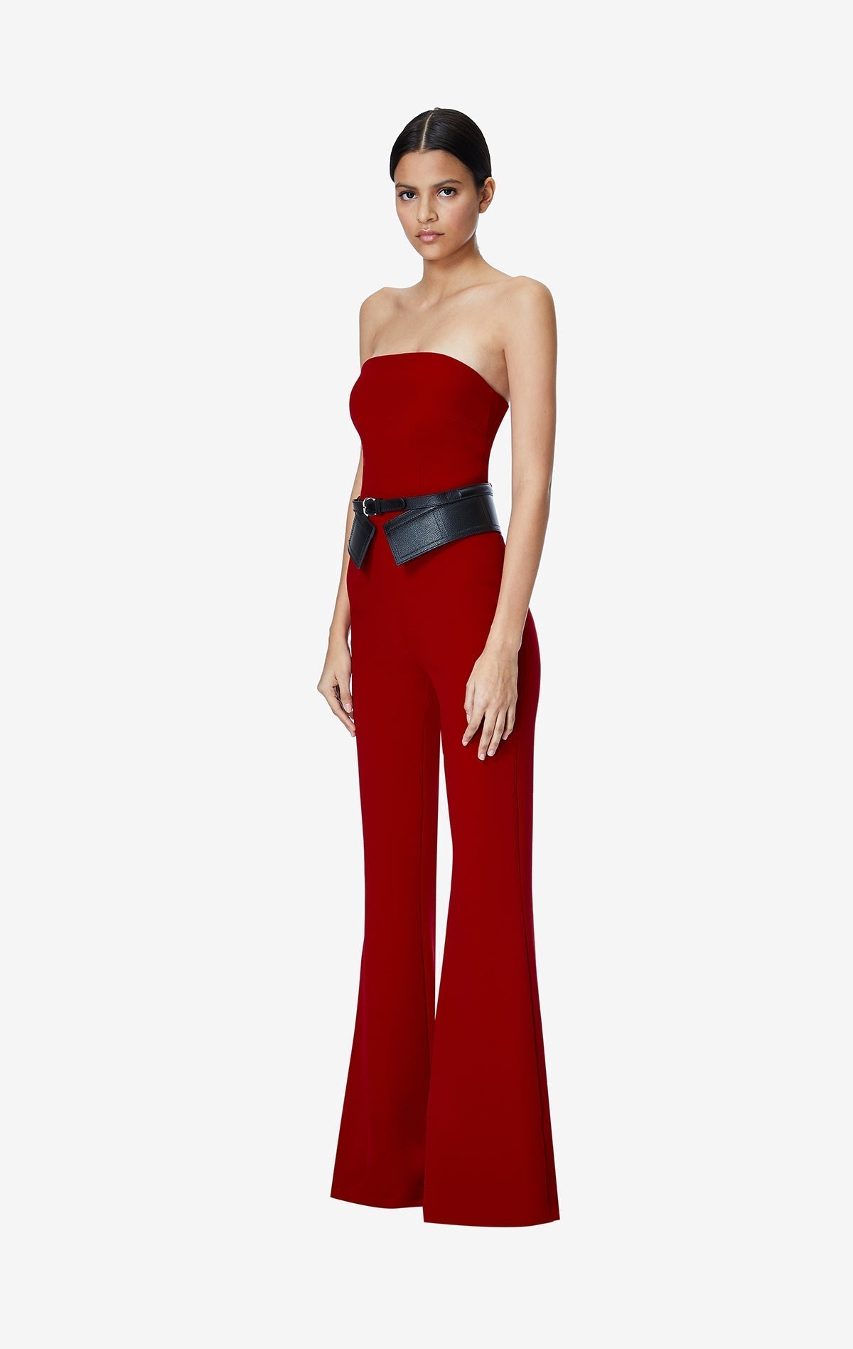 Flysa Azalea Red Jumpsuit