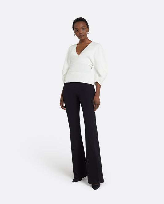 Kamali Ivory Knit Top
