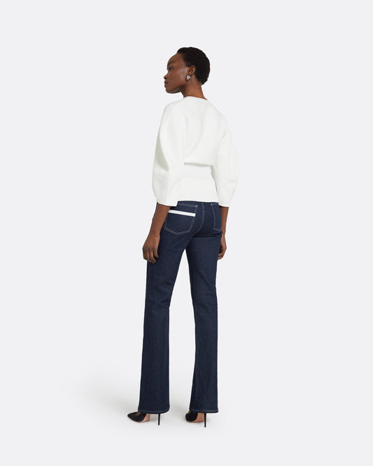 Kamali Ivory Knit Top