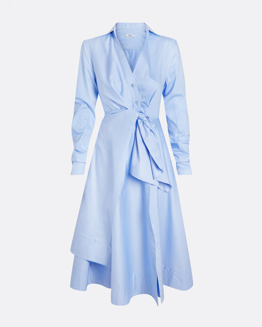 Asteria Soft Sky Cotton Dress