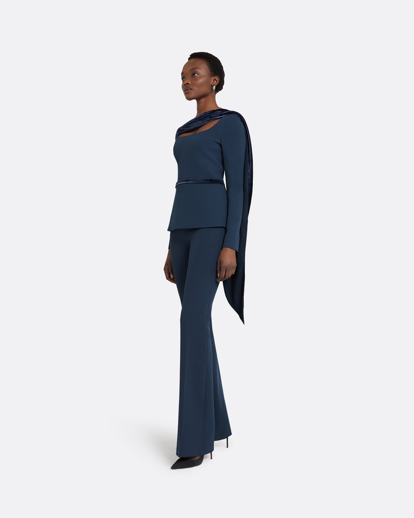 Alexa Ink Blue Trousers