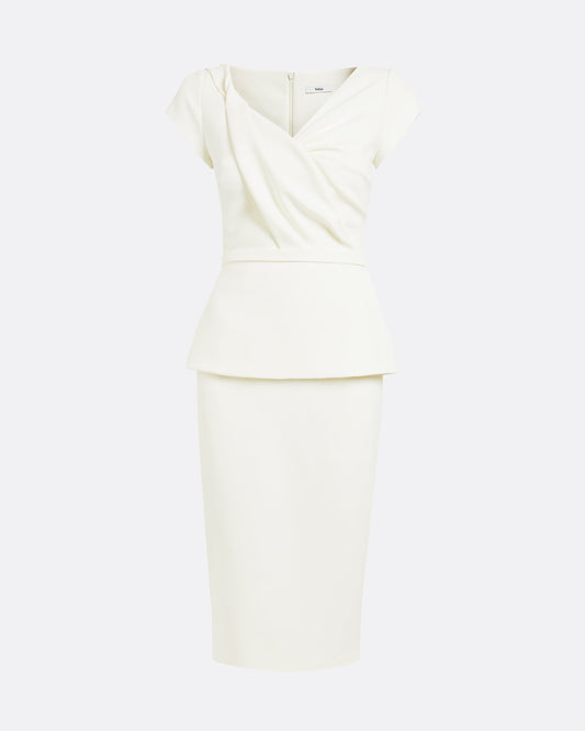 Nuvalle Ivory Midi Dress