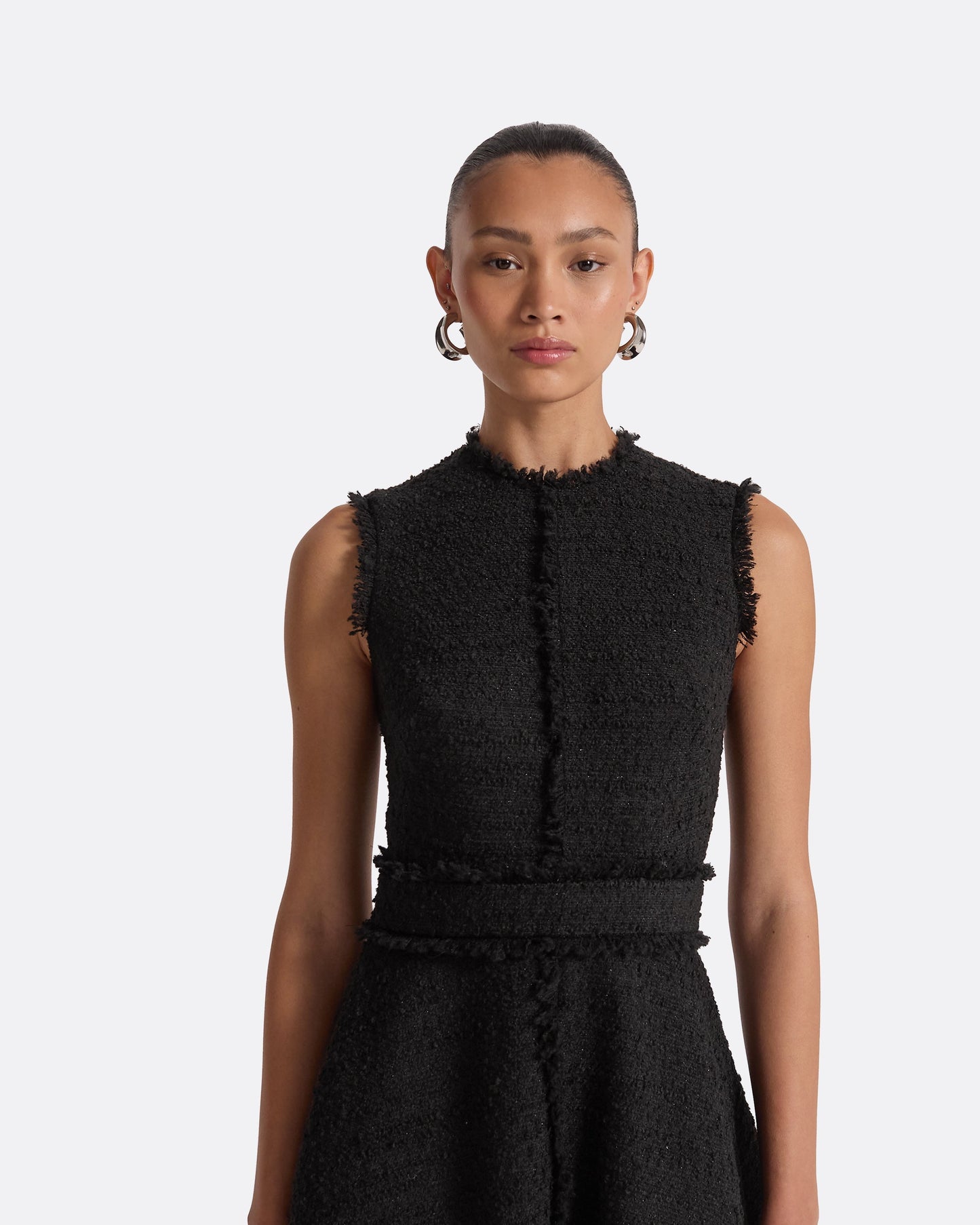 Mary Black Midi Dress