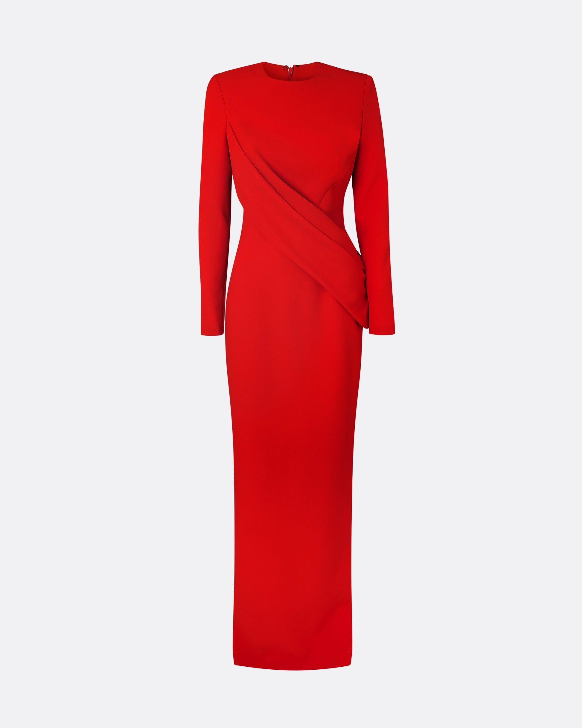 safiyaa red dress Celestia Cherry Red Long Dress Safiyaa London