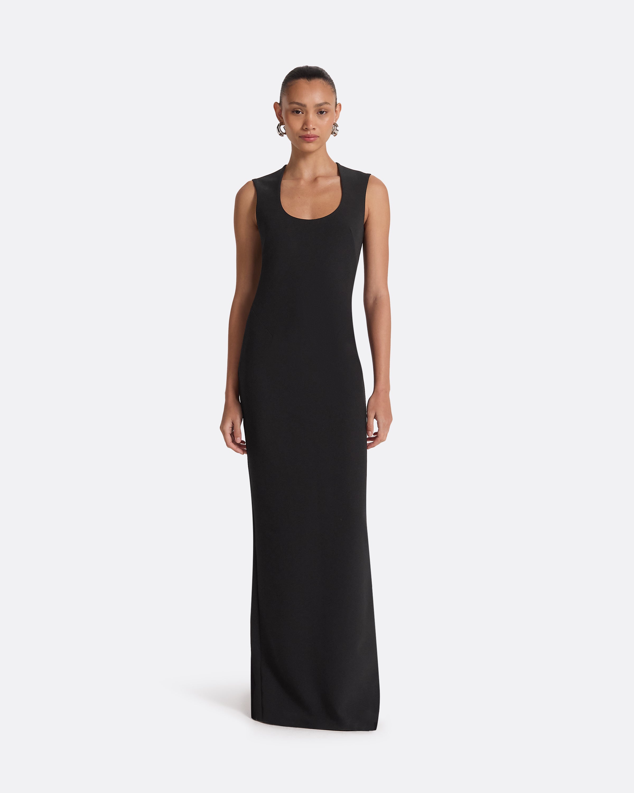 Sandie Black Long Dress