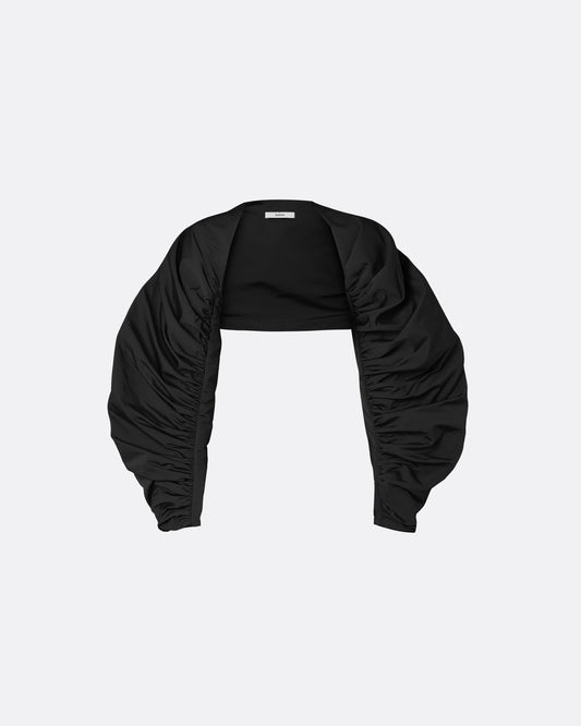 Honi Black Harness & Bele Black Jumpsuit