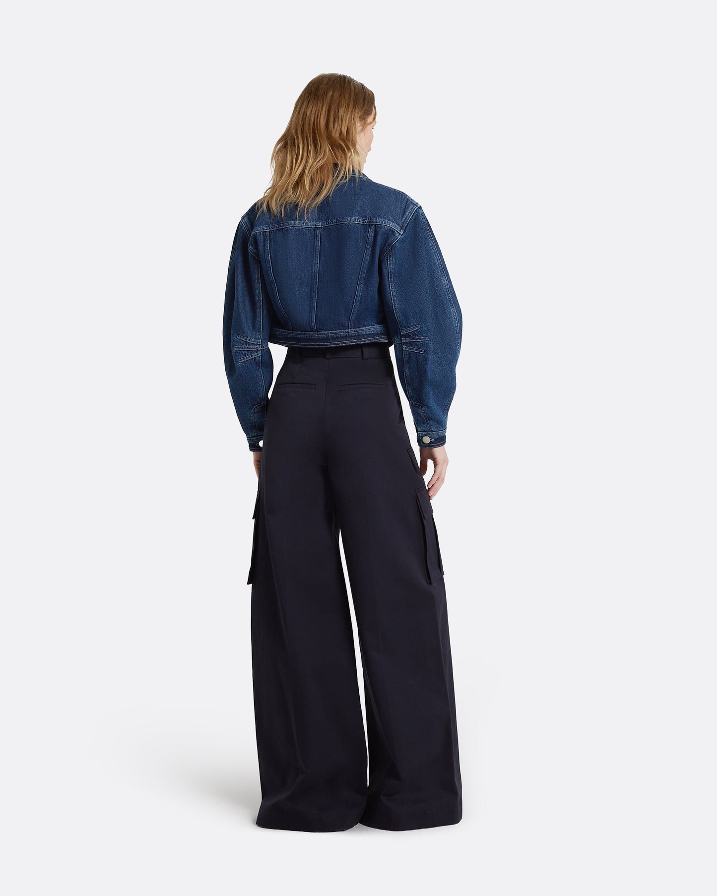 Paola Midnight Navy Trousers