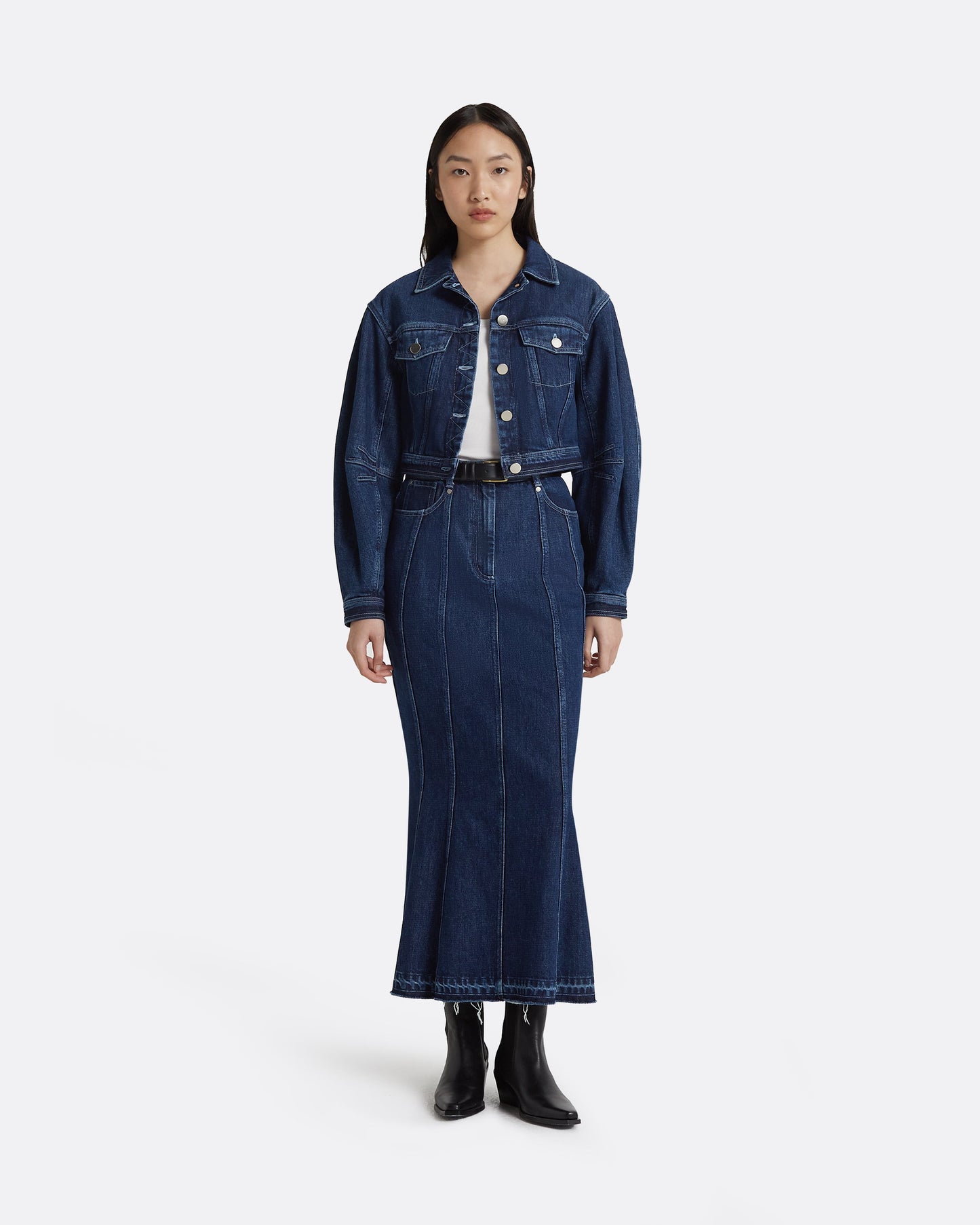 Deena Mid Wash Skirt