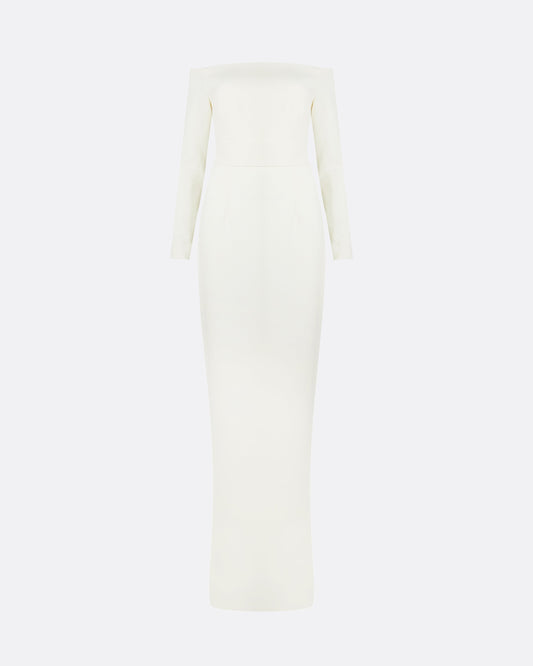 Sariel Ivory Long Dress
