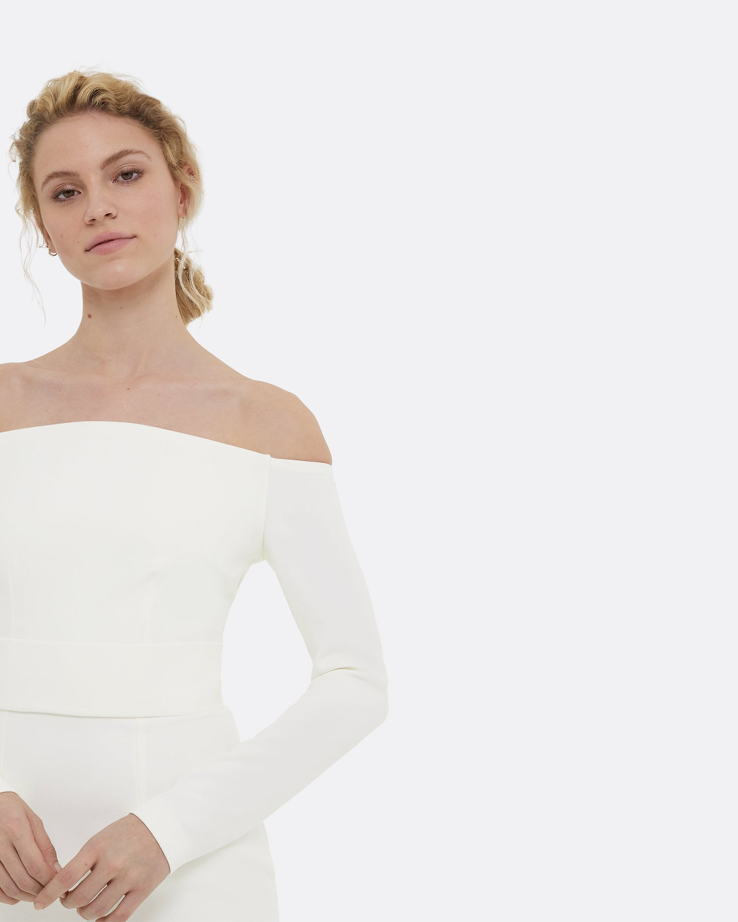 Sariel Ivory Long Dress