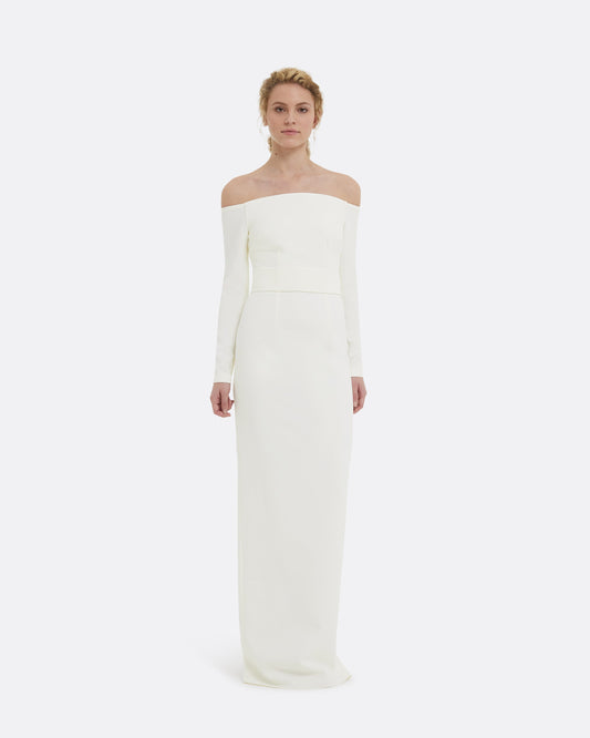 Sariel Ivory Long Dress