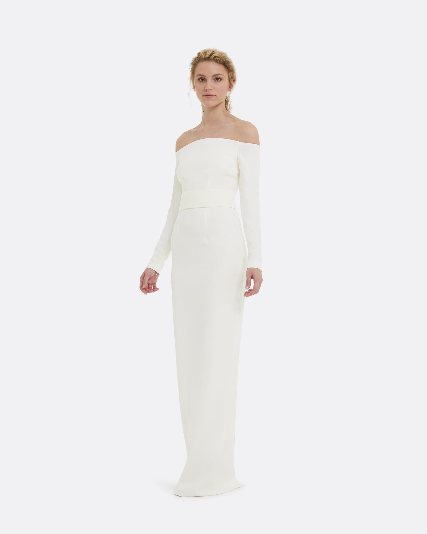 Sariel Ivory Long Dress