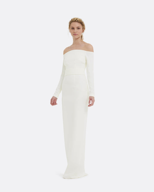 Sariel Ivory Long Dress