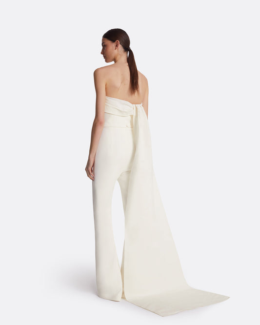 Omi Ivory Jumpsuit