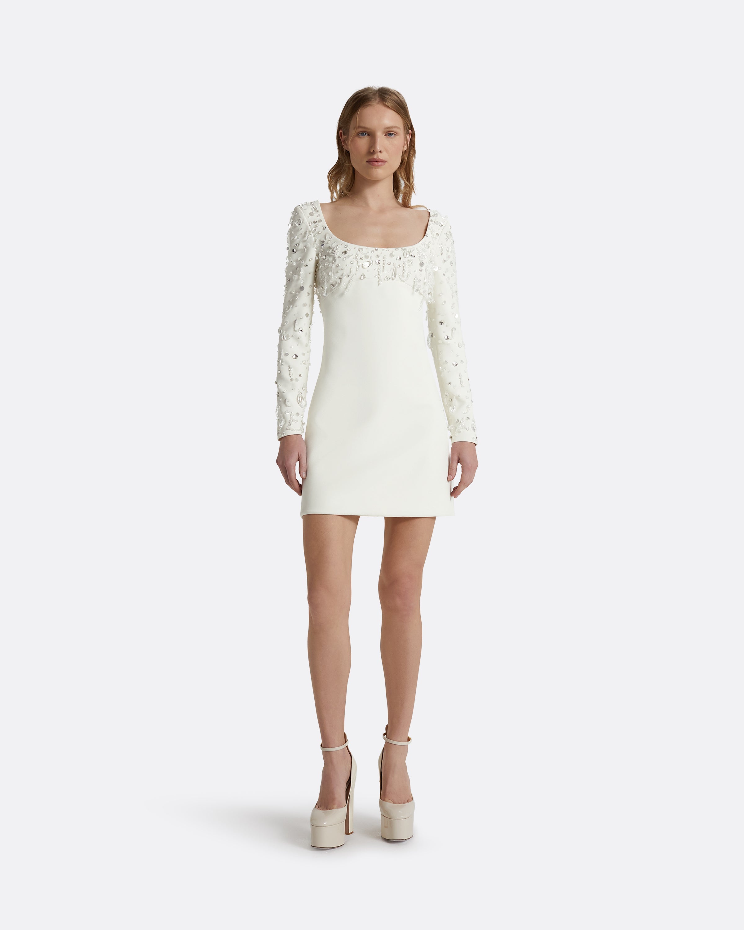 Susa Ivory Short Dress