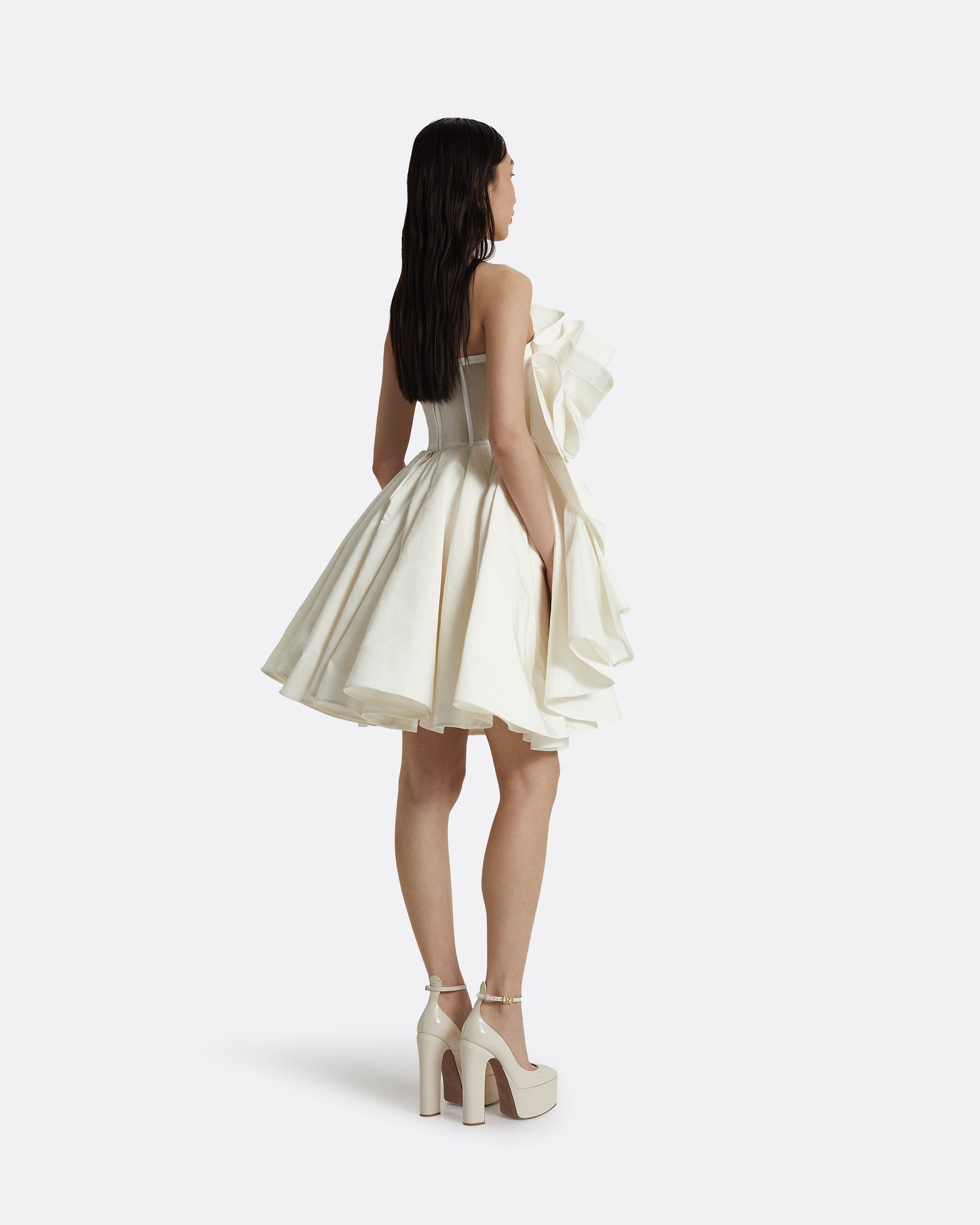 Iona Ivory Short Dress