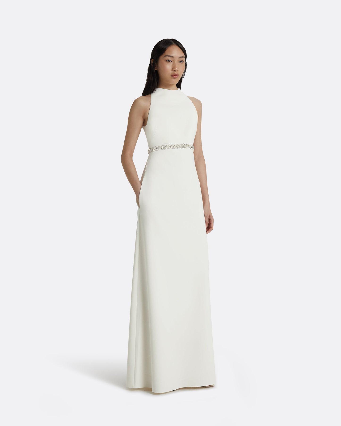 Joules Ivory Long Dress
