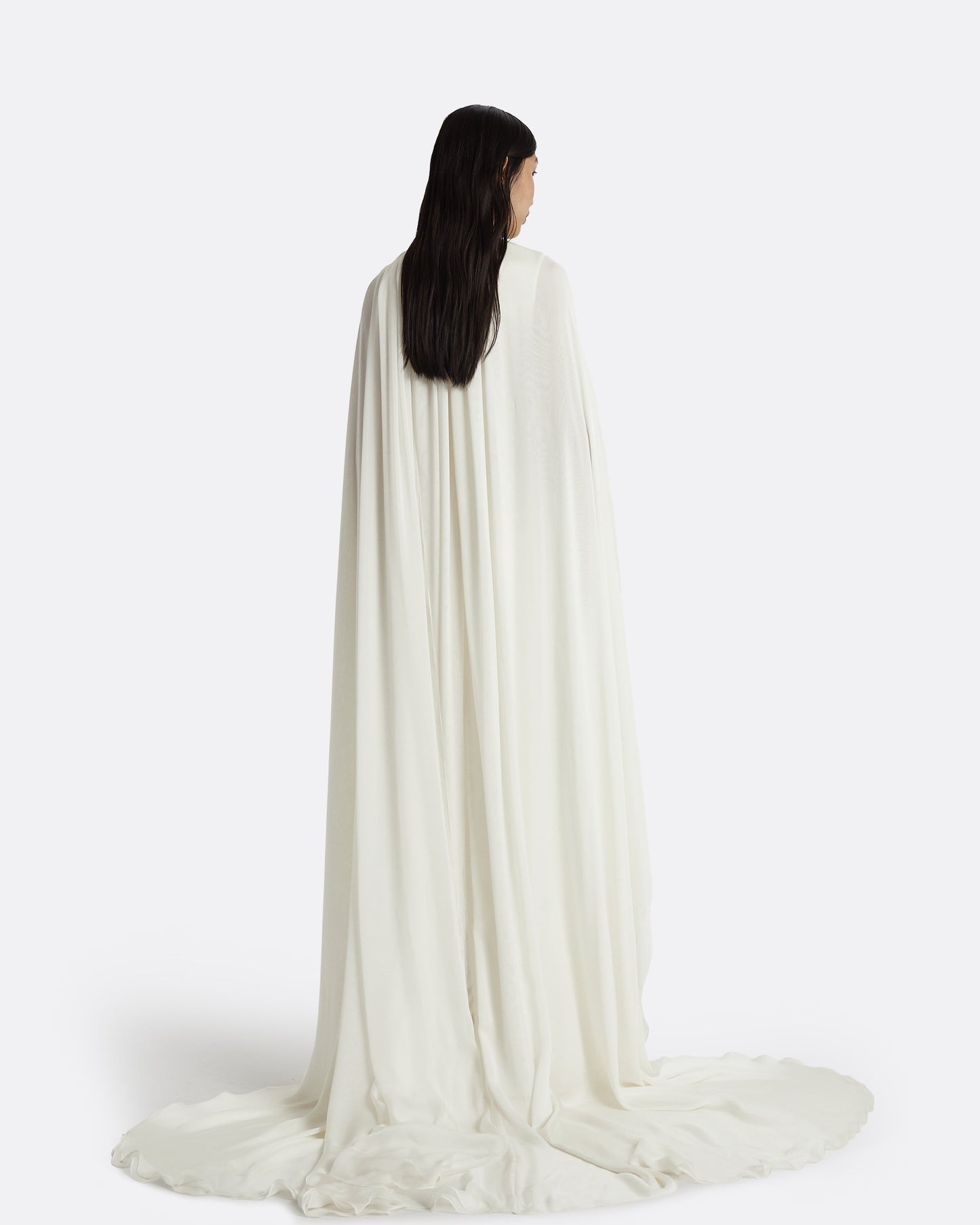 Yulena Ivory Long Dress