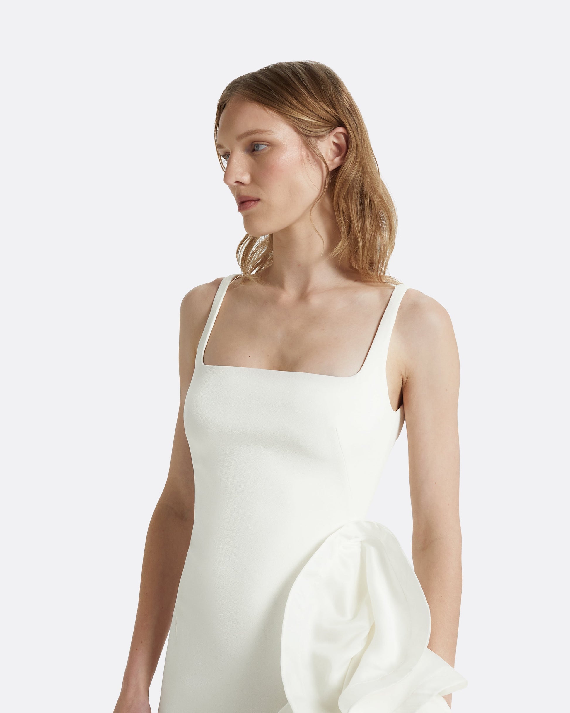 Yana Ivory Long Dress Maison Safiyaa USA Yana Ivory Long Dress Maison Safiyaa USA