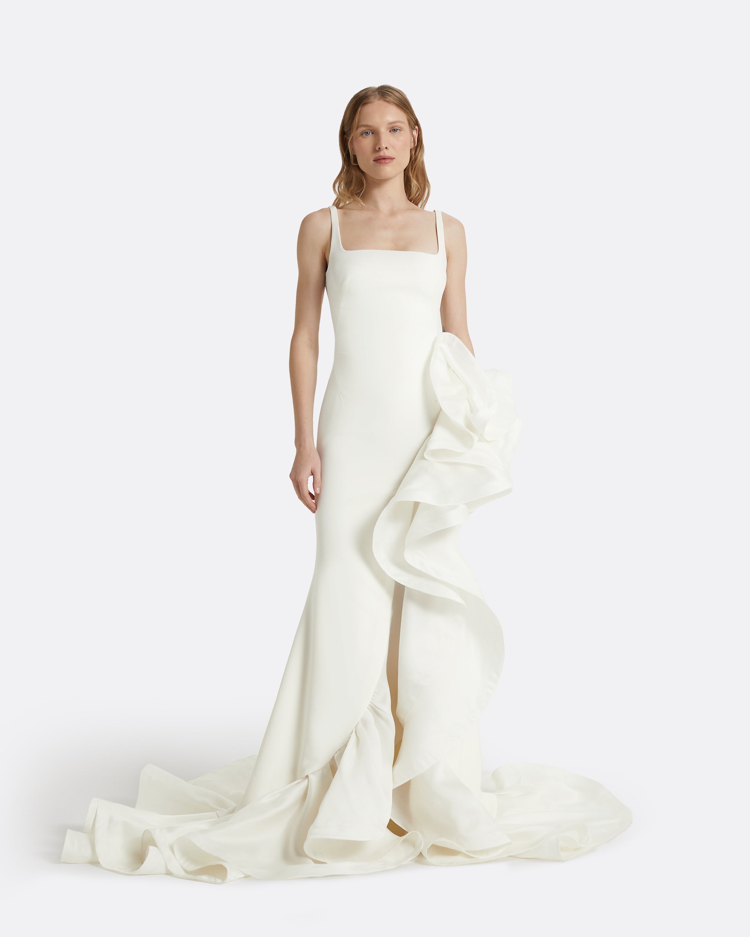 Yana Ivory Long Dress