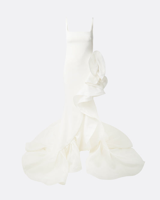 Yana Ivory Long Dress