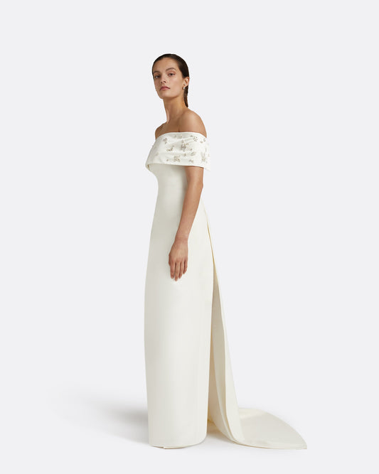 Shinan Ivory Long Dress