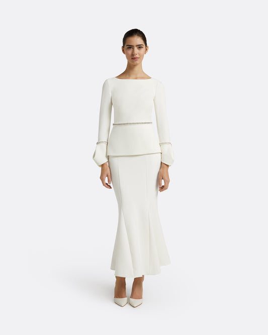 Sol Ivory Skirt