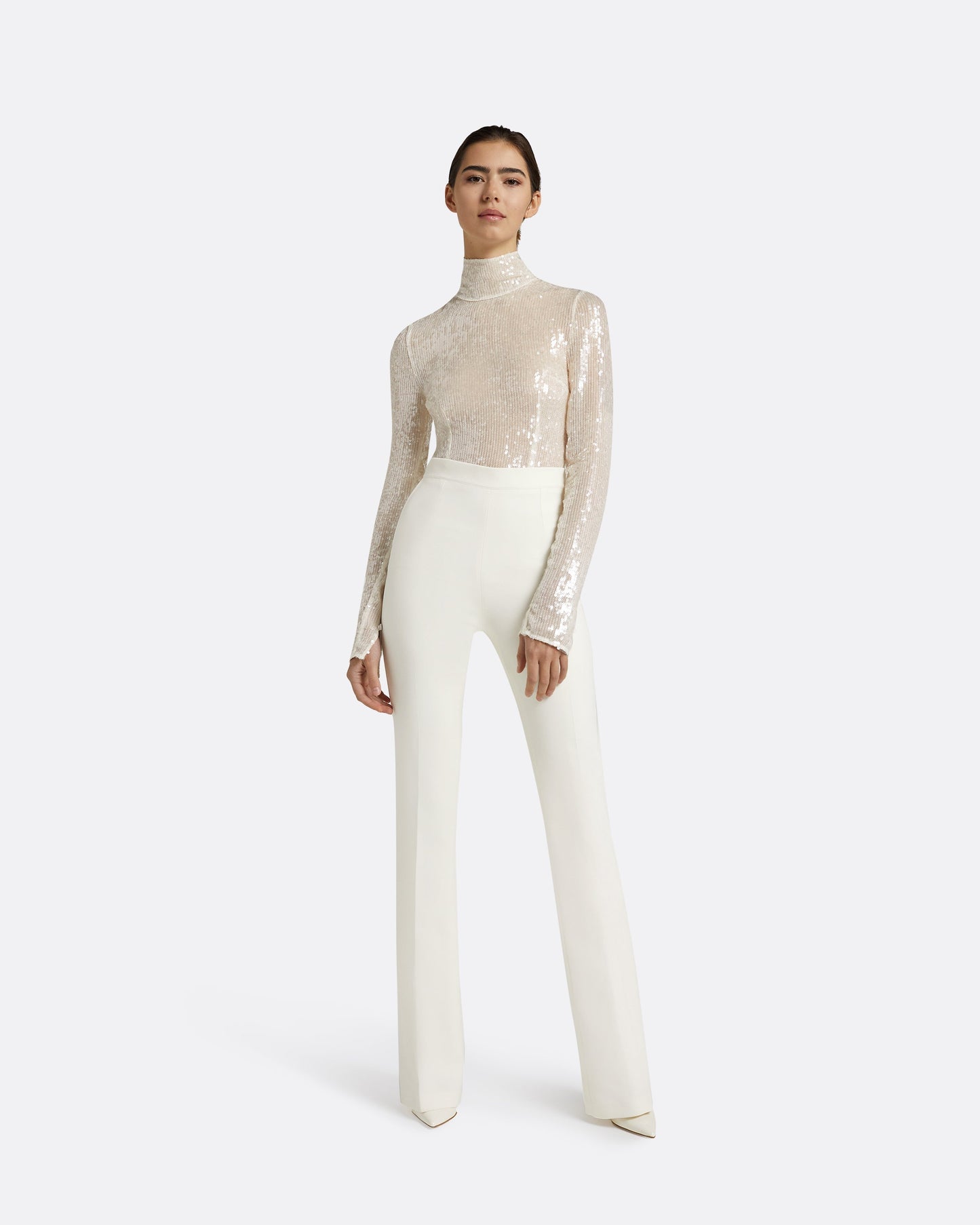 Alexa Ivory Trousers